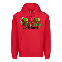Red certified medical assistant Premium Hoodie - CowGirlArtShop