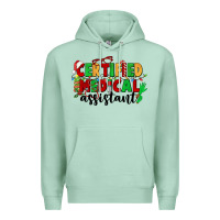 Seafoam certified medical assistant Premium Hoodie - CowGirlArtShop
