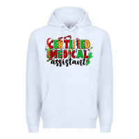White certified medical assistant Premium Hoodie - CowGirlArtShop