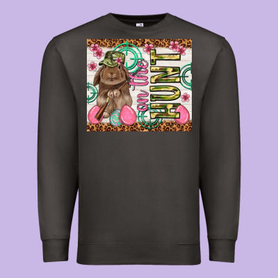 On The Hunt Premium Sweatshirt Designed By Tumblerdesignbyshophia