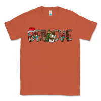 Copper Believe Christmas Classic Tee - CowhideDigitalArt