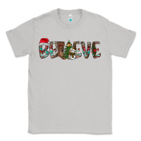 Moon Dust Believe Christmas Classic Tee - CowhideDigitalArt