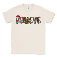 Natural Believe Christmas Classic Tee - CowhideDigitalArt