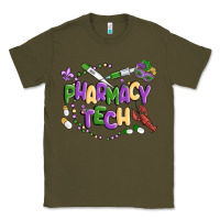 Army Green pharmacy tech Classic Tee - MaliasSmallBusiness