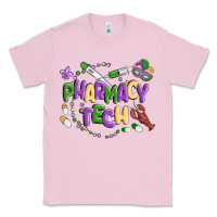 Bubblegum Pink pharmacy tech Classic Tee - MaliasSmallBusiness