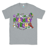 Heather Grey pharmacy tech Classic Tee - MaliasSmallBusiness
