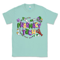 Seafoam pharmacy tech Classic Tee - MaliasSmallBusiness