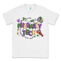 White pharmacy tech Classic Tee - MaliasSmallBusiness