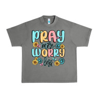 Tornado pray more worry less Urban Heavy Tee - MaliasSmallBusiness