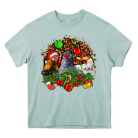 Arona Christmas party and chickens Heavy Core Tee - AdoDesignShop