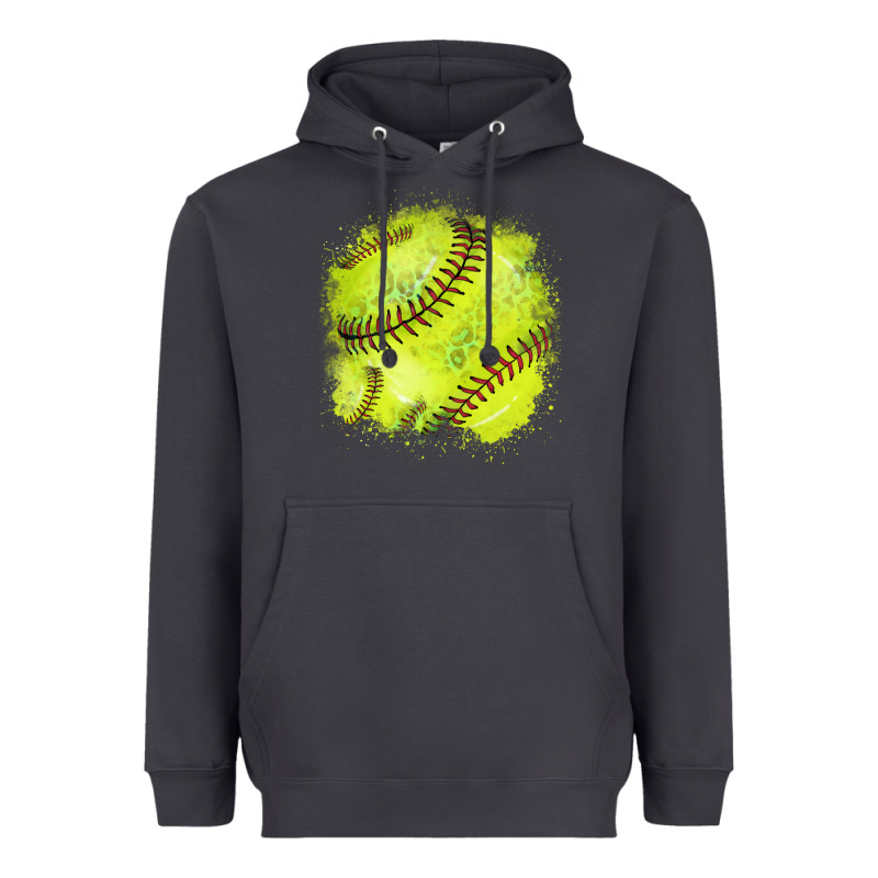 Softball Background Heavyweight Hoodie by HowdyJamesFarm | Teevron