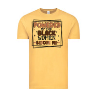 Vintage Mustard powered by the black women before me Vintage Tee - MaliasSmallBusiness