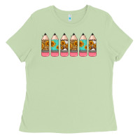 Matcha western teacher pencils 16oz libbey glass Ladies Tee - HRA Design Shop
