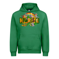 Emerald nurse st patricks Urban Hoodie - FaDigitalArtStudio