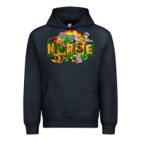 Navy nurse st patricks Urban Hoodie - FaDigitalArtStudio
