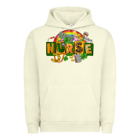 Pigment Pistachio nurse st patricks Urban Hoodie - FaDigitalArtStudio
