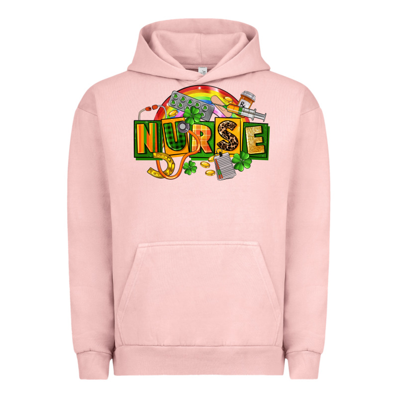 Nurse St Patricks Urban Hoodie by FaDigitalArtStudio | Teevron