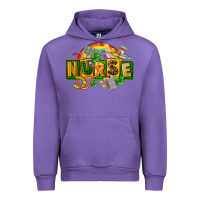 Tulip nurse st patricks Urban Hoodie - FaDigitalArtStudio
