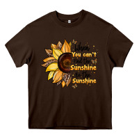 Chocolate Brown when you can't find the sunshine be the sunshine Heavy Core Tee - JahusDesignShop
