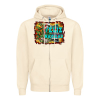 Sandshell feliz navidad Zipper Hoodie - RanaPortraitStore