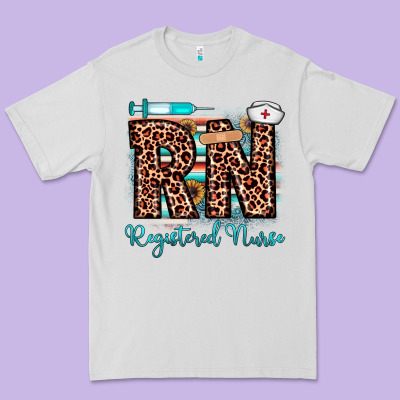 Rn Registered Nurse Premium Tee Designed By Jahusdesignshop