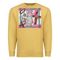 Antique Gold he is risen Premium Sweatshirt - TumblerDesignByShophia