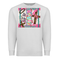 Dove Grey he is risen Premium Sweatshirt - TumblerDesignByShophia