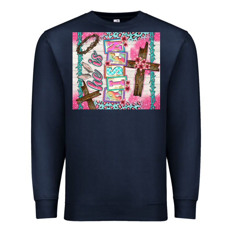 He Is Risen Premium Sweatshirt by TumblerDesignByShophia | Teevron