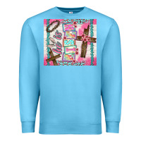 Ocean Blue he is risen Premium Sweatshirt - TumblerDesignByShophia