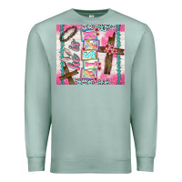 Seafoam he is risen Premium Sweatshirt - TumblerDesignByShophia
