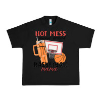 Black hot mess always stressed basketball mama Urban Heavy Tee - MaliasSmallBusiness