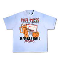 Grape Ice hot mess always stressed basketball mama Urban Heavy Tee - MaliasSmallBusiness