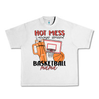 Lunar Rock hot mess always stressed basketball mama Urban Heavy Tee - MaliasSmallBusiness
