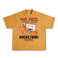 Peanut Butter hot mess always stressed basketball mama Urban Heavy Tee - MaliasSmallBusiness