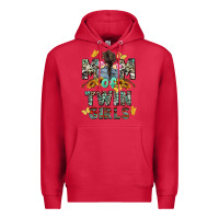 Cardinal mom of twin girls mother's day Premium Hoodie - CowGirlArtShop