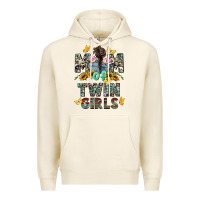 Tofu mom of twin girls mother's day Premium Hoodie - CowGirlArtShop