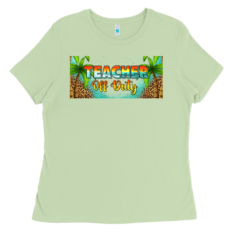 Western Teacher Off Duty 16oz Libbey Glass Ladies Tee by HRA Design Shop | Teevron