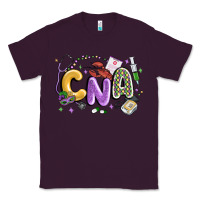 Plum cna mardi gras Classic Tee - MaliasSmallBusiness