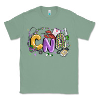 Sage cna mardi gras Classic Tee - MaliasSmallBusiness