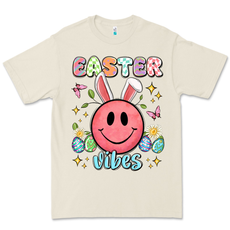 Easter Vibes Smiley Face Premium Tee by Artiststas | Teevron