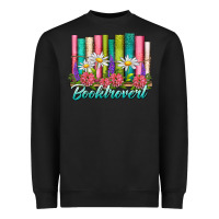 Black booktrovert Heavyweight Sweatshirt - NancyCooperArtShop