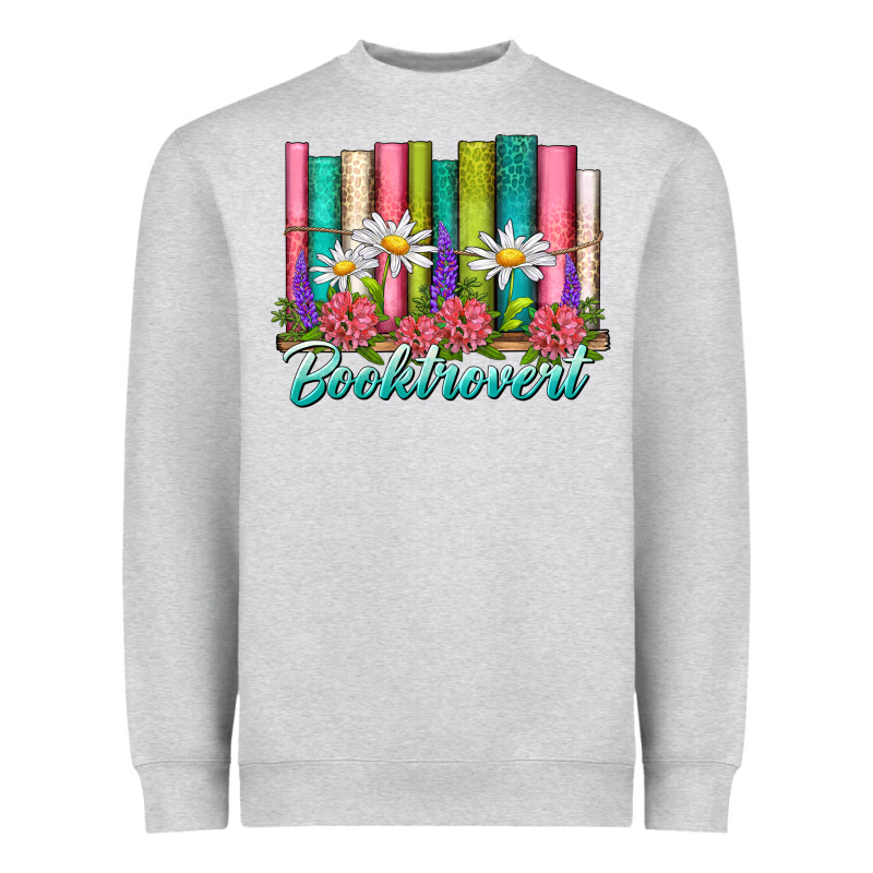 Booktrovert Heavyweight Sweatshirt by NancyCooperArtShop | Teevron