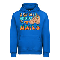 Cobalt ask me about my nails bbs Urban Hoodie - BundleAndBundleShop