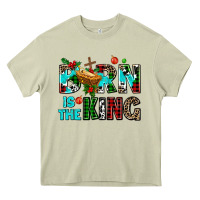 Mossy born is the king Heavy Core Tee - AdoDesignShop
