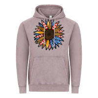 Vintage Zinc Patriotic Sunflower Vintage Hoodie - Jasminsmagicworld