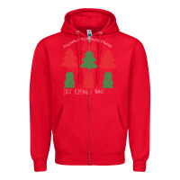 Red All Want For Christmas is You Just Kidding I Want Cats Zipper Hoodie - Bettercallsaul