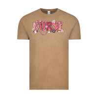 Vintage Coffee nurse breast cancer awareness Vintage Tee - MaliasSmallBusiness