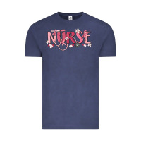 Vintage Denim nurse breast cancer awareness Vintage Tee - MaliasSmallBusiness