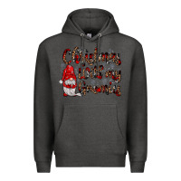Charcoal Heather christmas with my gnomies Premium Hoodie - JahusDesignShop