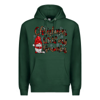 Sports Green christmas with my gnomies Premium Hoodie - JahusDesignShop